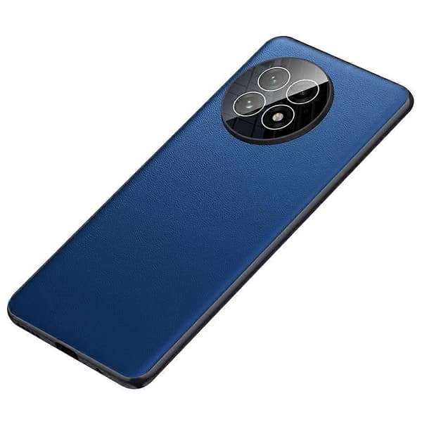 Stöttåligt PU-läder TPU-telefonfodral för OnePlus 13 - Blå (Blå)