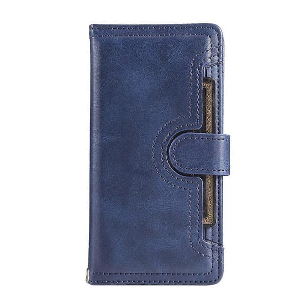 Kompatibel til iPhone 17 Air Case Split Læder Magnetisk Pung Telefoncover Med Håndledsrem