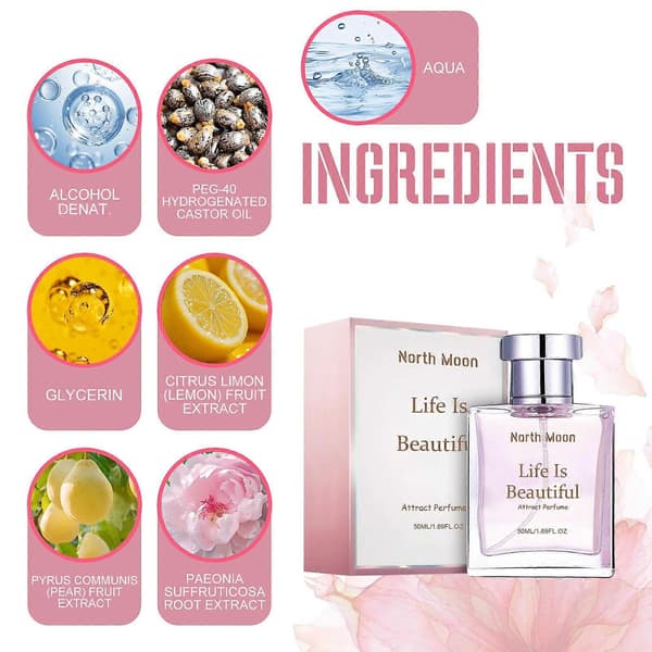 Charm Parfym, Långvarig Elegant Romantisk Doft för Kvinnor, 50ml