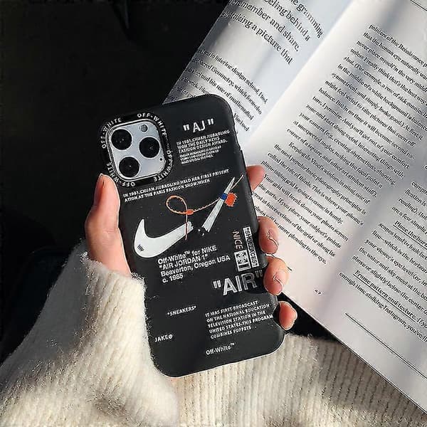 Iphone 13/12/11 Off-white Nike himmeä puhelinkotelo 13pro / 12pro