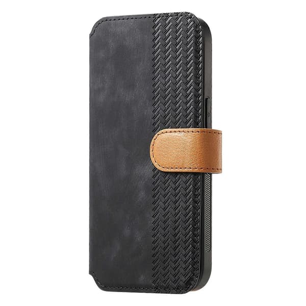Til iPhone 16 Pro iPhone 16 Pro Max Pung Etui Retro Læder Telefoncover med Håndledsrem Støttefod