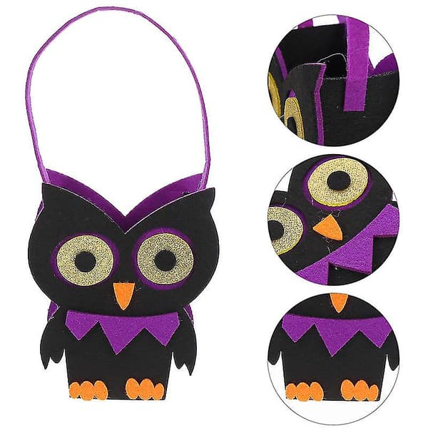5 stk. Halloween håndtaske til Halloween-dekorationer