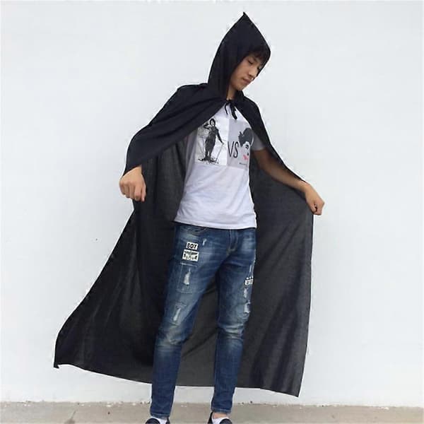 Herrekappe for voksne kappe Halloween-kostyme hetteuniform