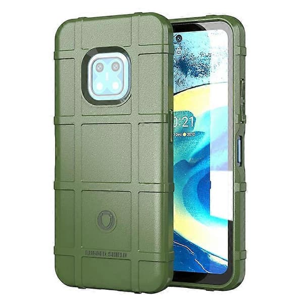 For Nokia XR20 Full Coverage Støtsikkert TPU-deksel (grønt)