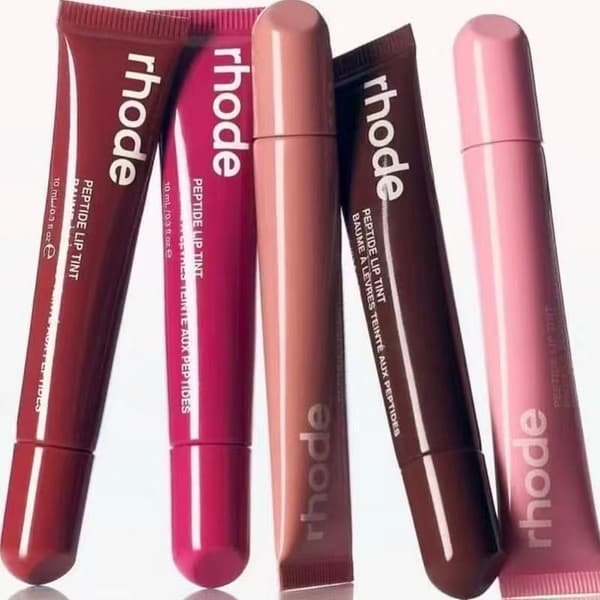 8 farger Rhode Lip Gloss Peptid Leppebehandling Salty Tan Ny (8 stk)