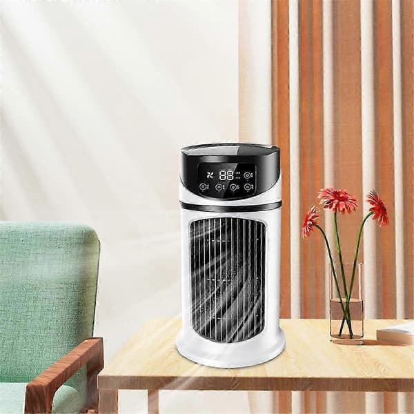 Air Conditioning Fan, Air Purifying Air Cooler, Low Noise 6-Hour Timing