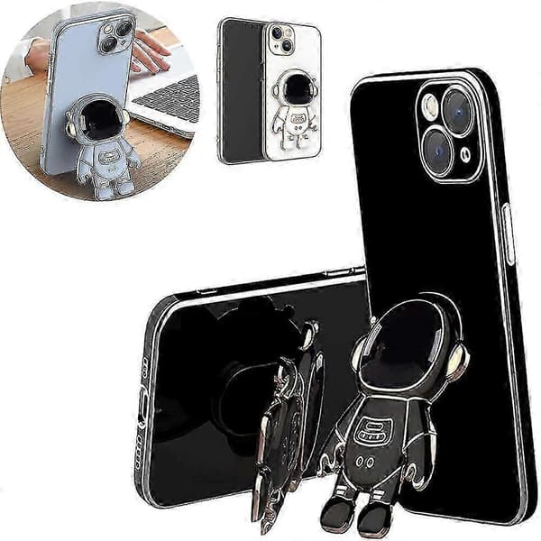Astronaut skjult stativdeksel iPhone 13 Pro Max telefondeksel med stativ