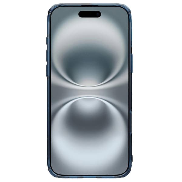 Pro Series til iPhone 16 Deksel Kompatibel med MagSafe TPU+PC Ultra Klart Telefondeksel - Blå