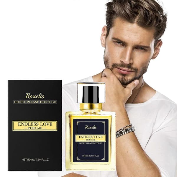 Roxelis Eternal Charm Vanilj Eau de Cologne för män, långvarig lagerdoft, vardagsdoft