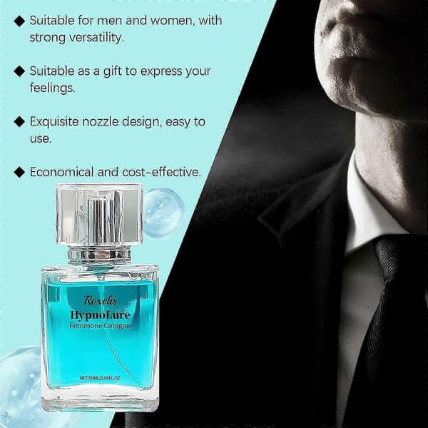 Cologne Charm Parfume, 50 ml Klassisk Naturlig Frisk Bærbar Duft