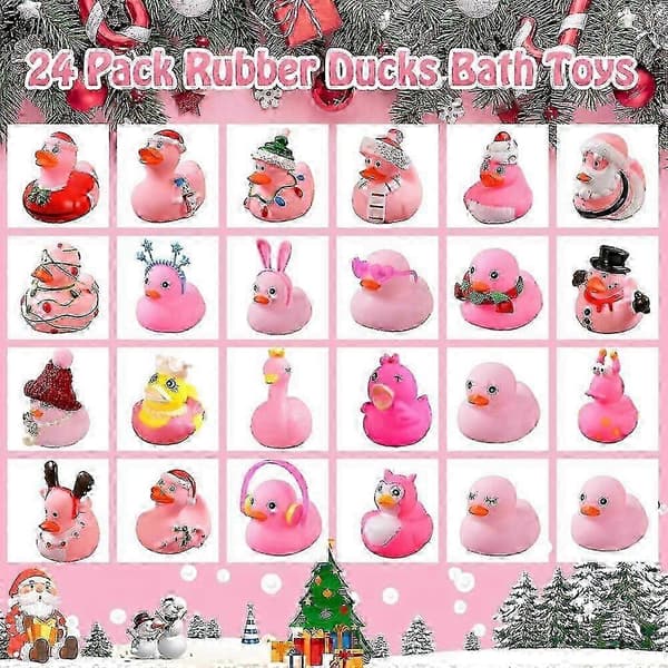 2026 Passende julegave jule-nedtelling blindboks julegave, rosa and blindboks-gave til datter