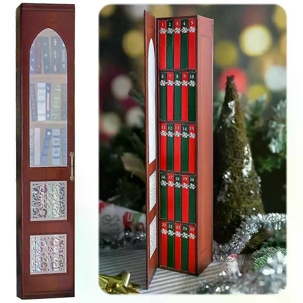 Mini bokpynt adventskalender 2026 juleadventskalender A
