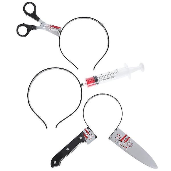 3 stk Halloween hodeplagg for Halloween-dekor