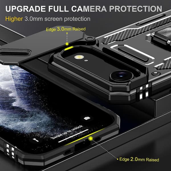 Armor PC + TPU Kameraskydd Telefonfodral (För iPhone 17 Air)
