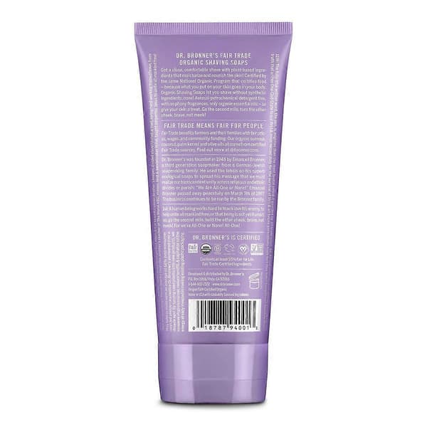 Dr. Bronner's Raklotion - Lavendel A