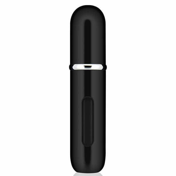 Travalo Classic Påfyllbar Parfymespray Svart, 5 ml Bærbar Parfymeflaske