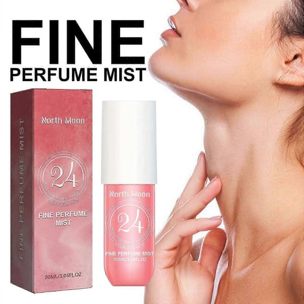 Långvarig Parfymspray med Jasmin & Sandelträ för Kvinnor, Elegant Lyxig Doft, 90ml
