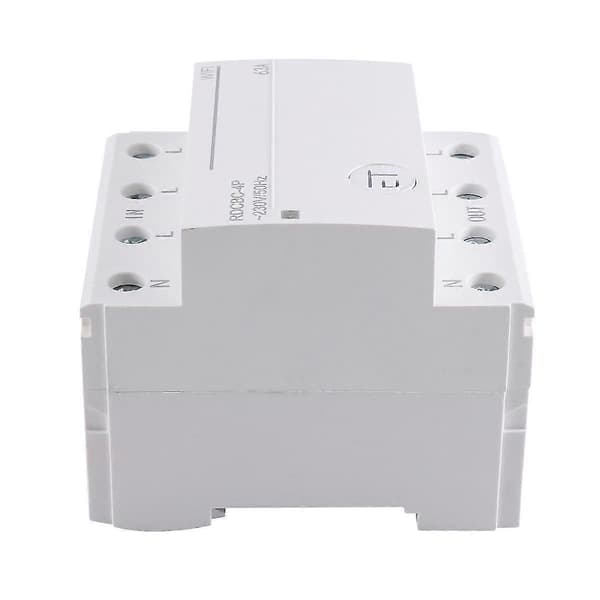 Wifi Smart Circuit Breaker Timer Relay Switch Voice Remote Control Tuya Ewelink App (valkoinen)