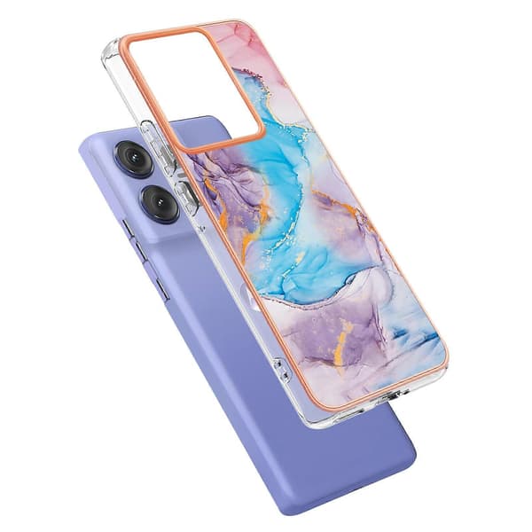 Galvanointi IMD TPU-puhelinkotelo (Motorola Edge 50 Prolle)