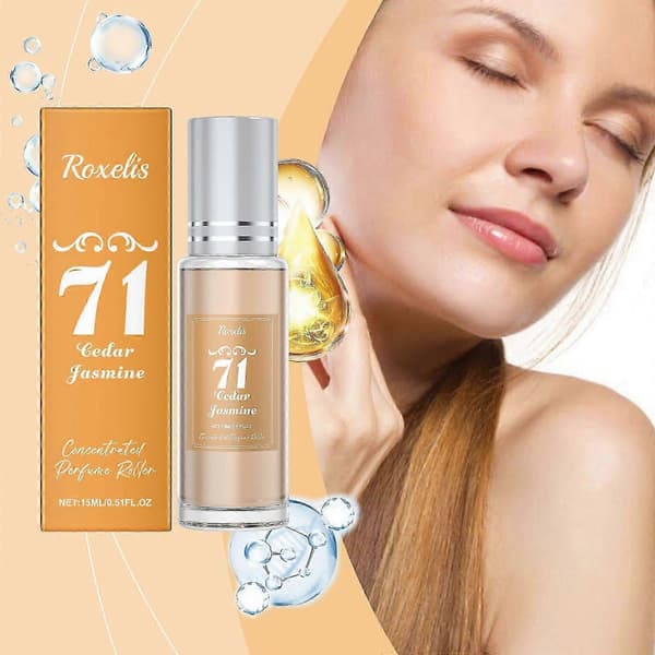 Cedertræ Jasmin Brasilien Charm Parfume, Frisk Let Langvarig Duft, 15ml