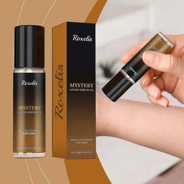 Herrsandalträ Roll-On Cologne, Fräsch Naturlig Träig Doft, Bärbar Parfym