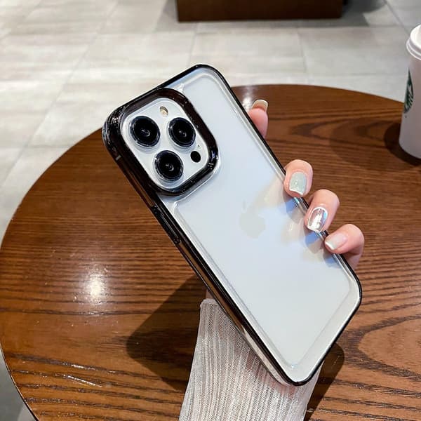 Galvanisering Space Telefoncover til iPhone 13 Pro Max Sort
