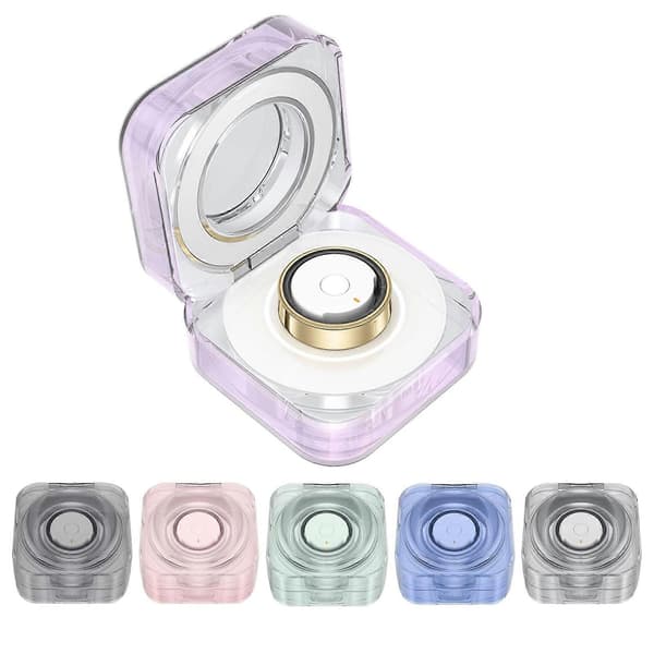 För Samsung Galaxy Ring Laddningsfodral Skydd Smart Ring Tillbehör