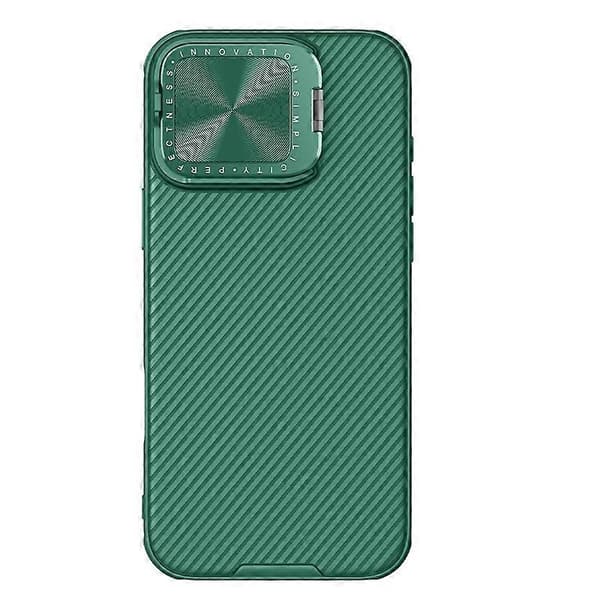 NILLKIN Black Mirror Prop CD Tekstur Spejl Telefoncover til iPhone 16 Pro Max