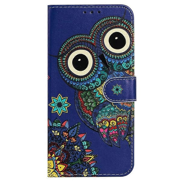 Compatible For iPhone 17 Air Case Pattern Leather Wallet Phone Cover With Strap