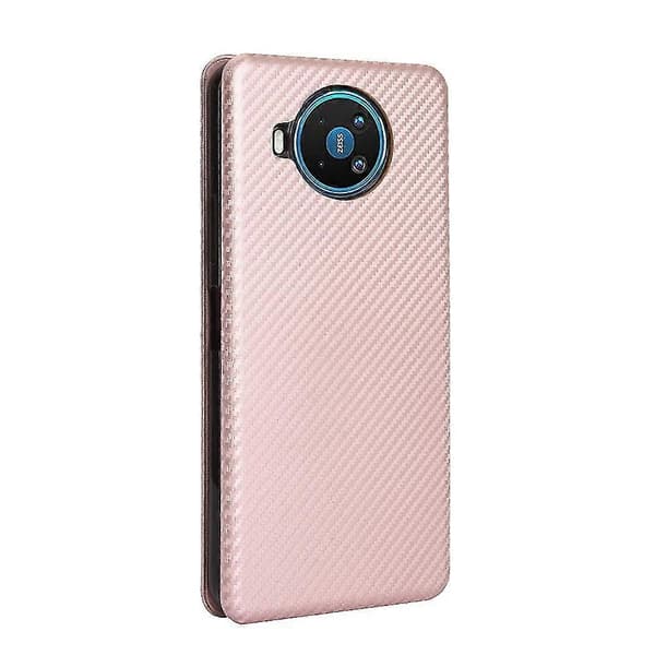 Nokia 8.3 5G Läderfodral - Premiumskydd för din telefon (Rosa)