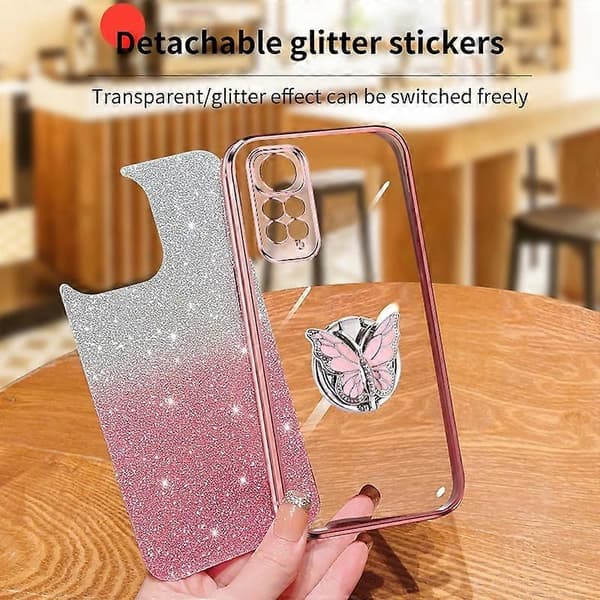 Glitter TPU-telefonfodral för Redmi Note 11S