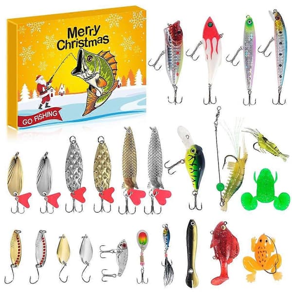 Fiskedrag Adventskalender Julnedräkning Fiskedrag Adventskalender (A)