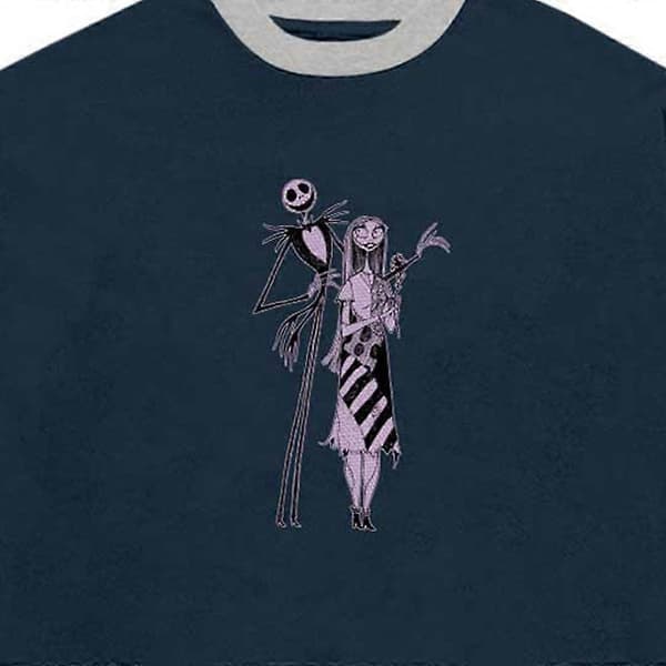 The Nightmare Before Christmas Celestial -pitkähihainen t-paita