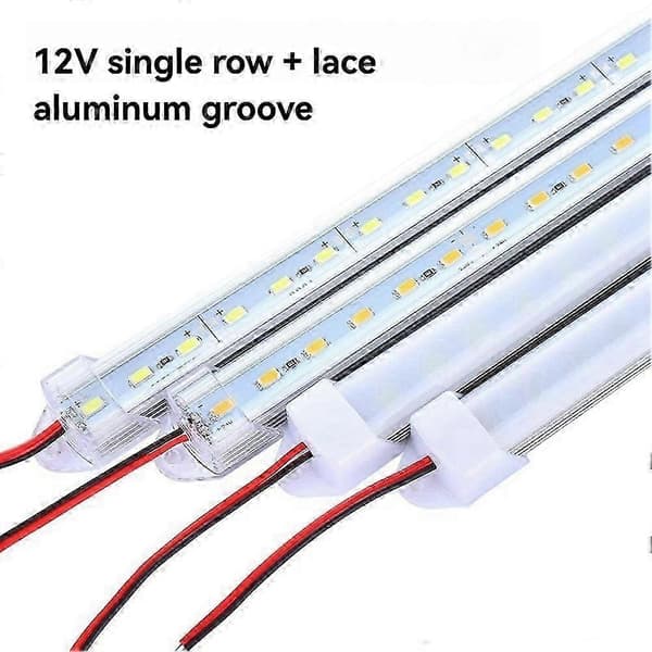 5 stk. 12V LED-strips til natmarked, 24V batteribil-lysrør