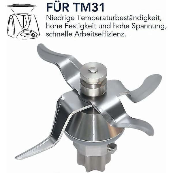 Thermomix TM31 Udskiftningsknive, Rustfrit Stål, Blender, Foodprocessor