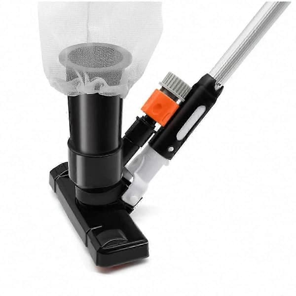 Pool Vacuum Jet Cleaner Kit - Professionelt Holdbart Sugehoved og Netpose til Spa Dam Fontæne - USA