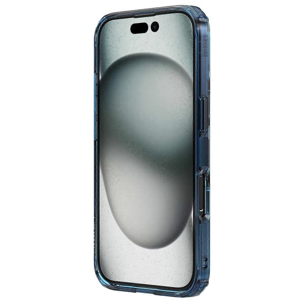 Pro Series for iPhone 16 Plus-deksel TPU+PC Ultra Clear Phone Case - Blå