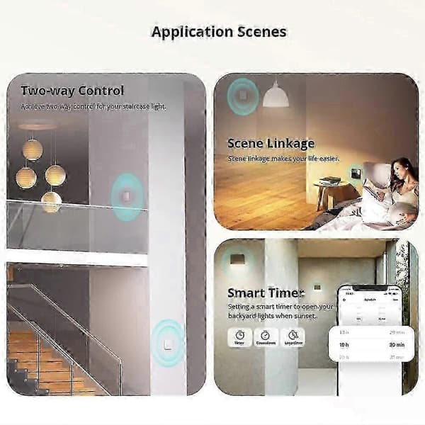 SONOFF ZB Bridge-P / ZBMINI-L2 / ZBMINI / SNZB-02 ZigBee-sensor Smart Hjem