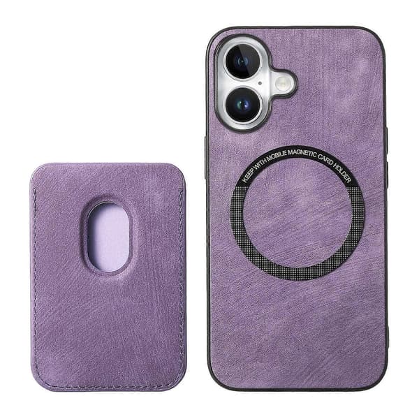 Magnetisk Kortlommebok Telefonveske til iPhone 16 Plus