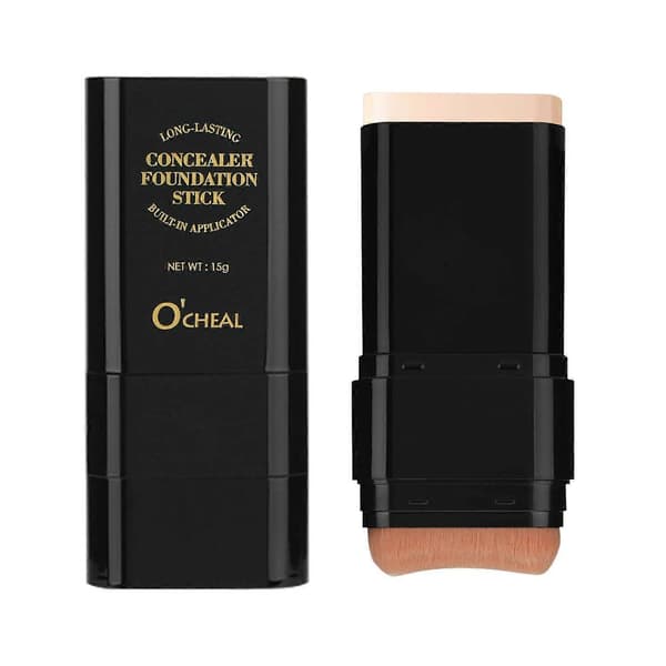 Ansiktsfoundation Contour Stick Langvarig Lett Lysnende Stick Urenhetskonturering Ansiktsconcealer Foundation Stick
