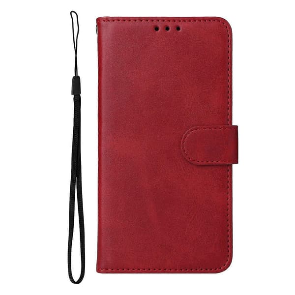 Til Honor 400 Smart Etui Pung PU Læder Folio Flip Telefoncover (Rød)
