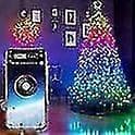 Julelys til juletre - Julelys - LED-lys - Smart inkl. app + USB - Julepynt - Juletrebelysning