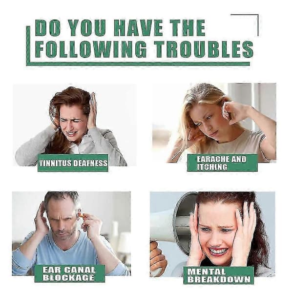 Tinnitus øredråper - Lindring av øresus og tinnitus
