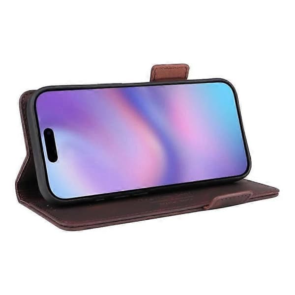 iPhone 17 Läderfodral med Magnetlås