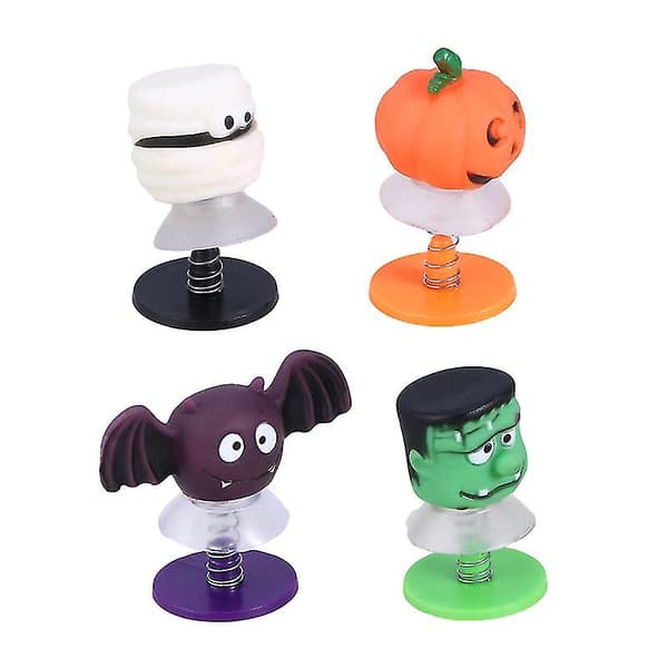 4 stk Halloween-leker til Halloween-dekor
