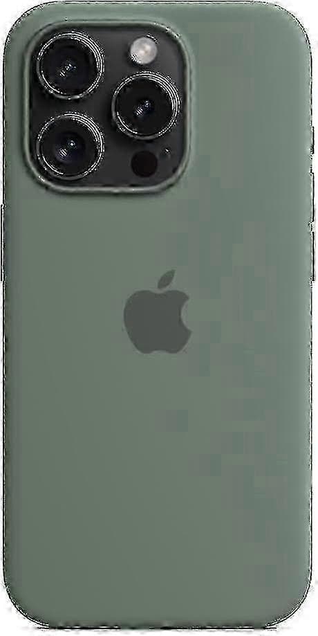 För Apple Iphone 15 Pro Silikonskal med Magsafe (Cypress)