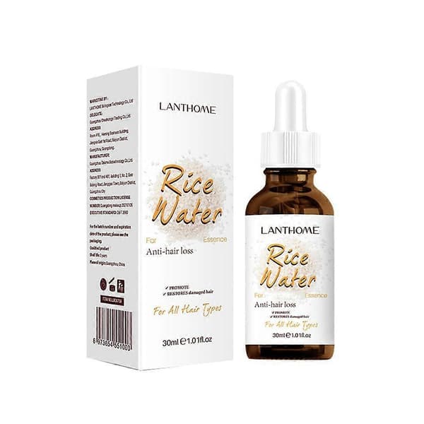 Lanthome Risvatten Hårserum, Risvatten Schampo och Balsam