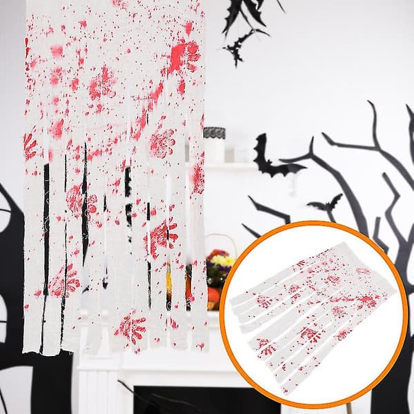 1 stk Halloween Gardin til Halloween Dekorationer