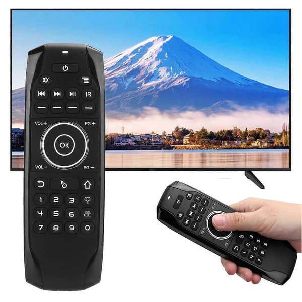 Air Remote Mouse til Bluetooth 5.0 Baggrundsbelysning til Android TV Box Control G7BTS Computerforsyninger YEMMA