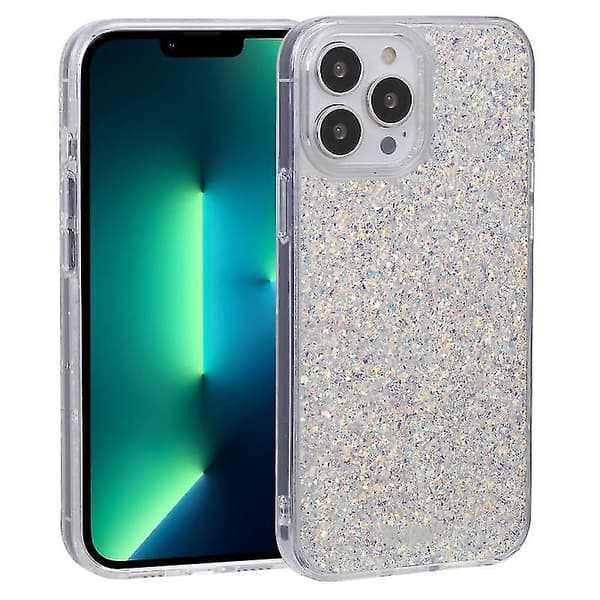 Iphone 13 Pro Max Dfans Design Starry Sky Epoxy -puhelinkotelo (hopea)